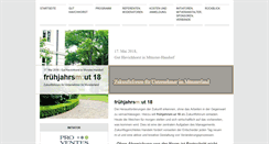 Desktop Screenshot of mut-symposium.de